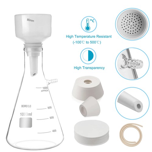 Buchner funnel filtering kit - funnel,