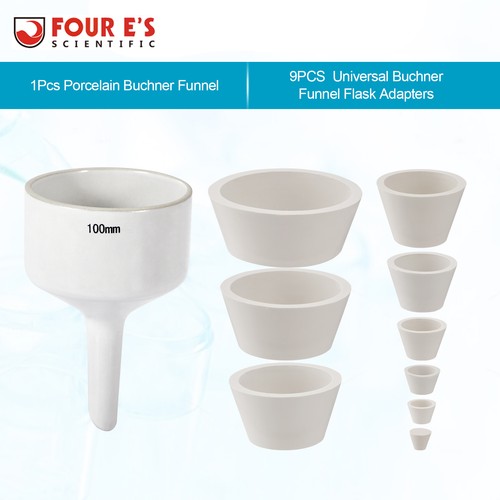 Ceramic buchner filter funnel - ceramic,